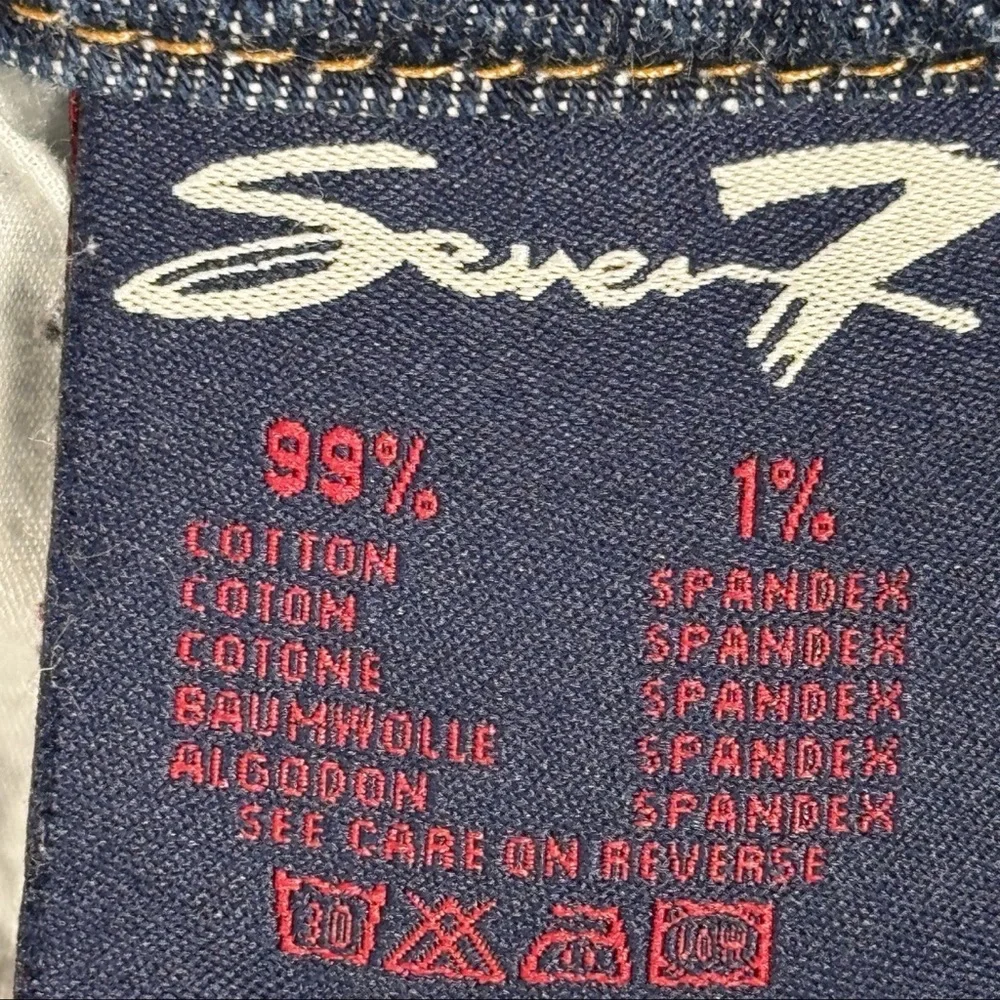 Seven7 Premium Jeans Cotton Bootcut Denim‎ Pants Casual Everyday Plain Basics 28